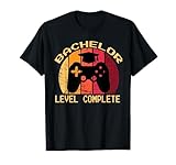 Bachelor Level Complete Abschluss Geschenk Gamer T-Shirt